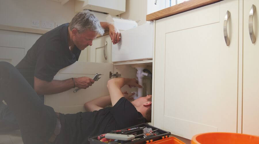 Professional burst pipe repair services in Fred, TX